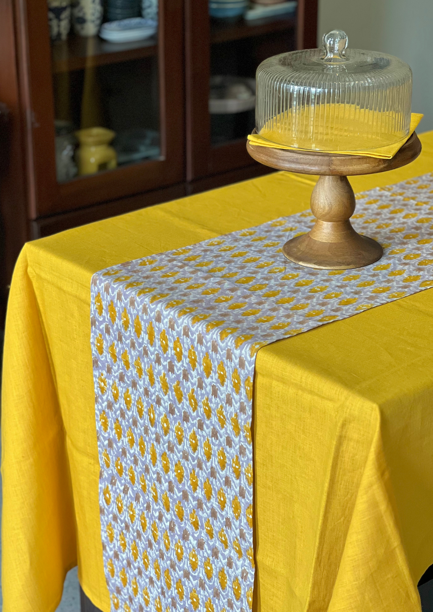 Jaipur Table Runner - 35.5 x 218 cm