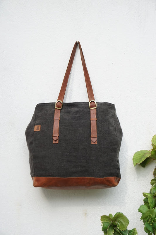 The Bass Tote | Sustainable Handcrafted Tote Bag with utility pouch