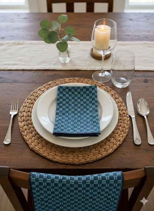 Ajrakh Hakoba Table Napkins (Set of 2)