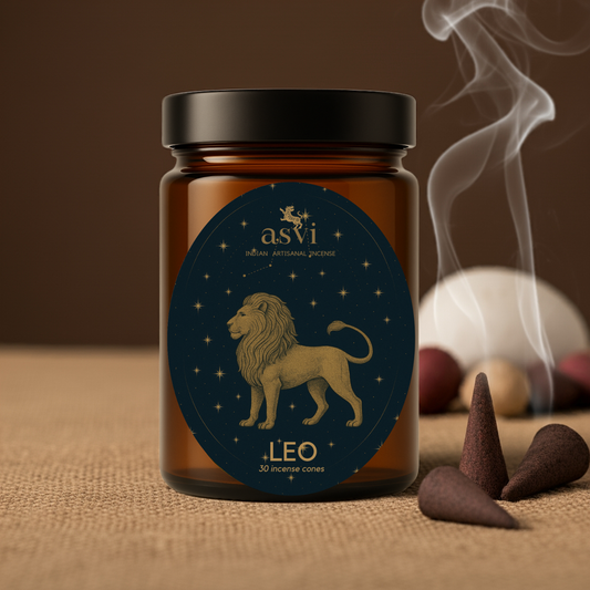 Ayurvedic Zodiac Incense Cones: Leo Sun Sign