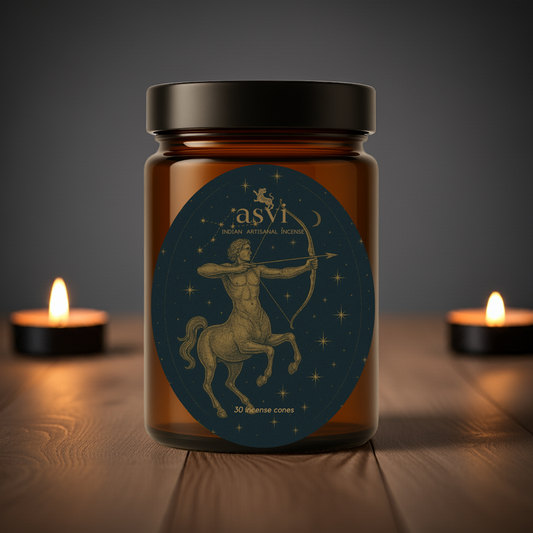 Ayurvedic Zodiac Incense Cones: Sagittarius Sun Sign