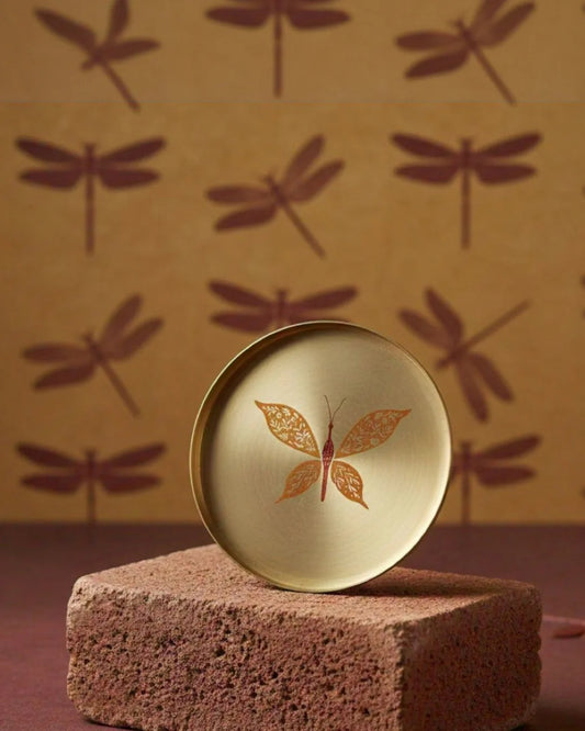 Ketu - Brass Coaster