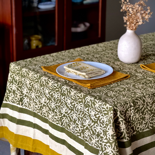 Mango Courtyard Table Cloth