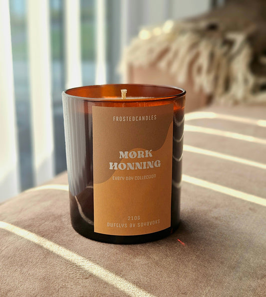 Duftlys - Mørk Honning