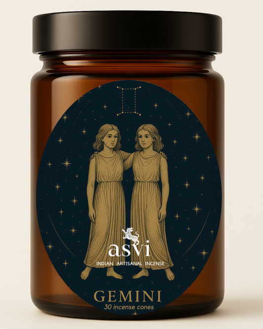 Ayurvedic Zodiac Incense Cones: Gemini Sun Sign