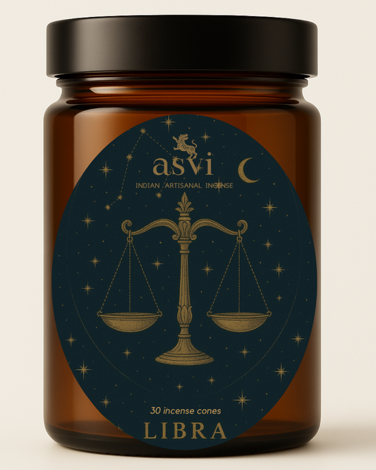 Ayurvedic Zodiac Incense Cones: Libra Sun Sign