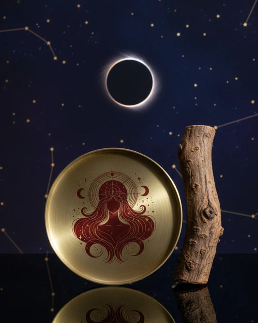Rahu - Brass Coaster