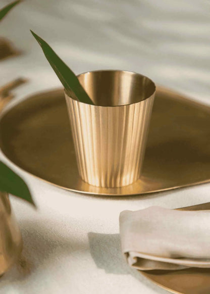 Avisa Brass Tumblers- Set of 2 Regular price