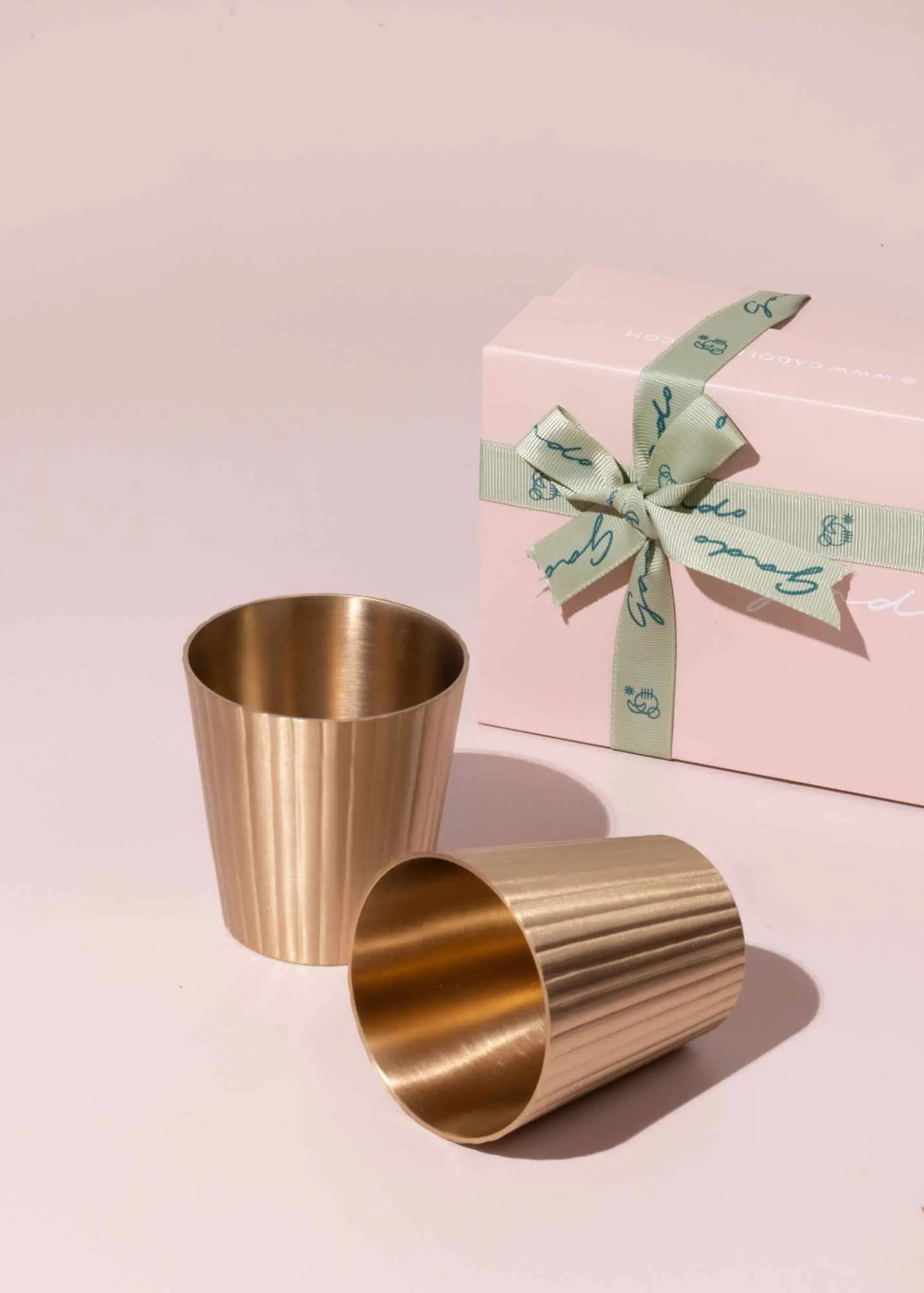 Avisa Brass Tumblers- Set of 2 Regular price