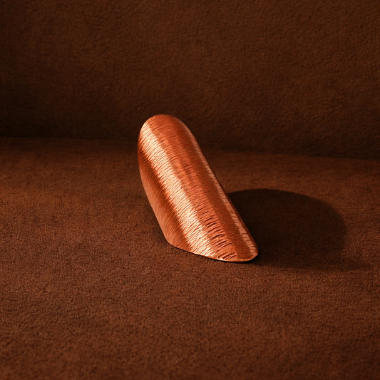 The 10g Nguvu ring with an adjustable band, handcrafted to fit comfortably on any finger.