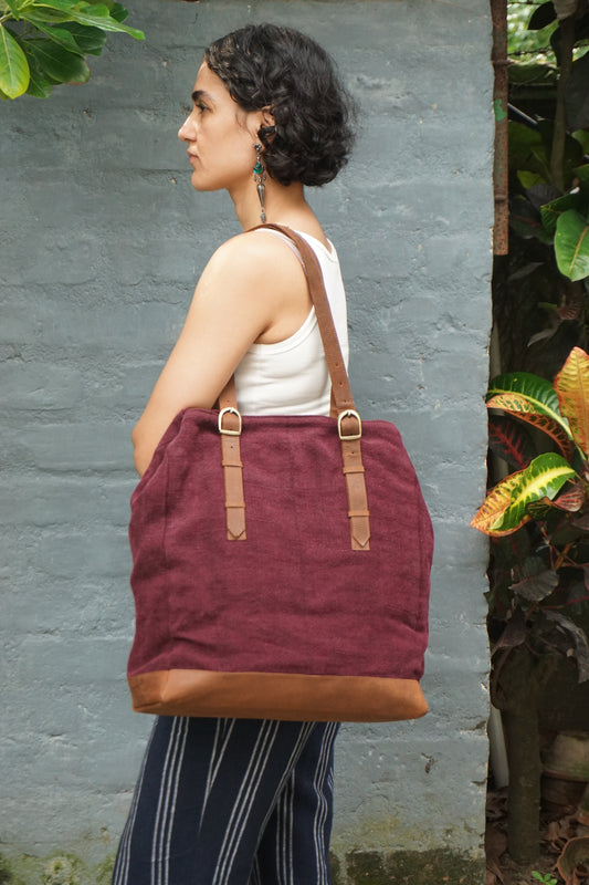 The Bass Tote | Sustainable Handcrafted Jute Tote Bag