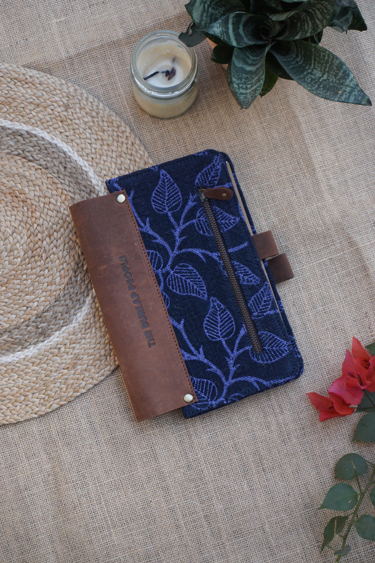 The Burlap Journal — Handmade Paper| Kalaa