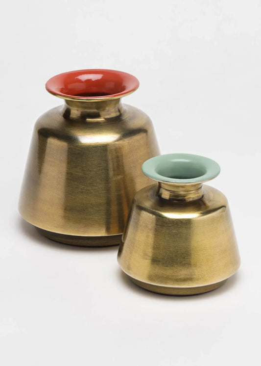 Enamel Matkas - set of 2