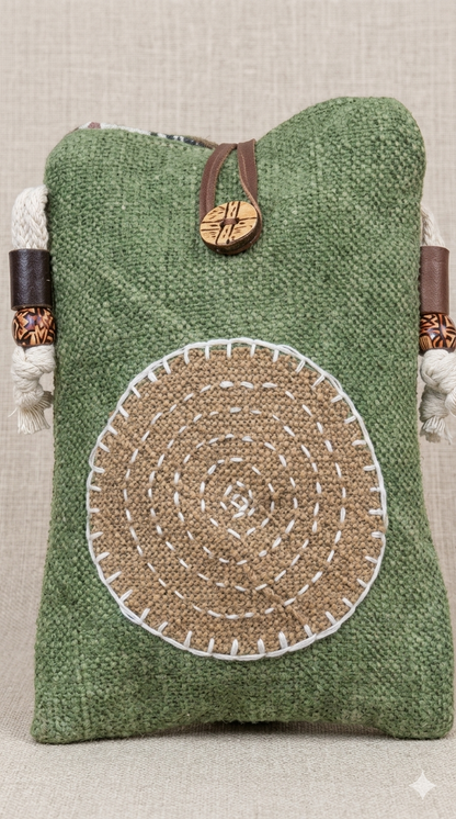 Kalaa | Upcycled Mobile Sling | Handmade by Women Artisans