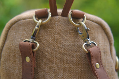 The Lil Sister Ryggsekk | Bærekraftig 2-i-1 Juteveske