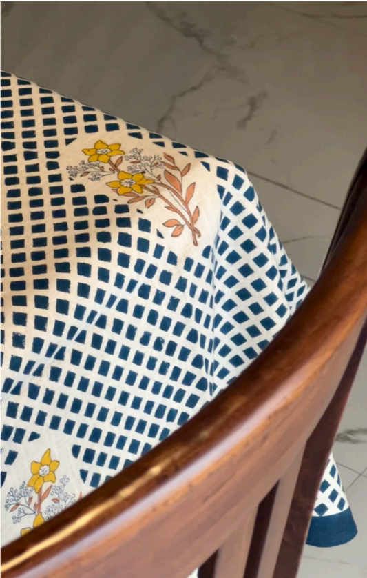 Flower of Corbett Table Cloth