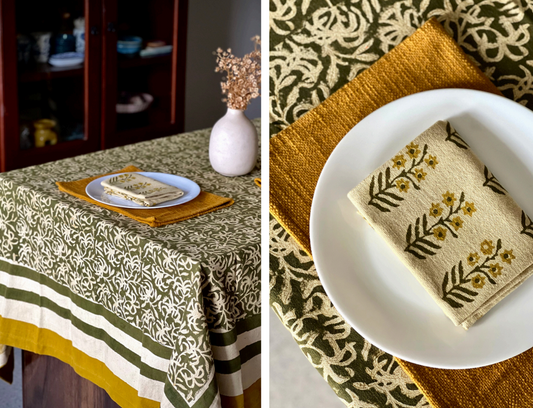 Mango Courtyard Table Cloth
