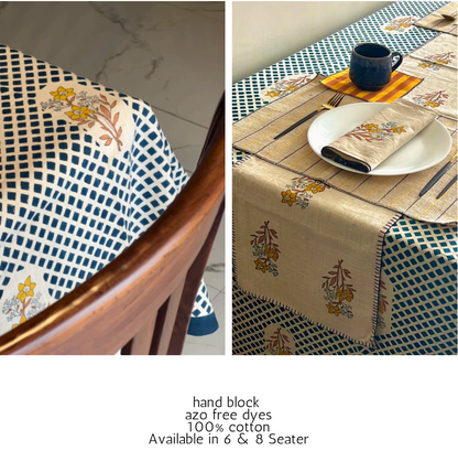 Flower of Corbett Table Cloth