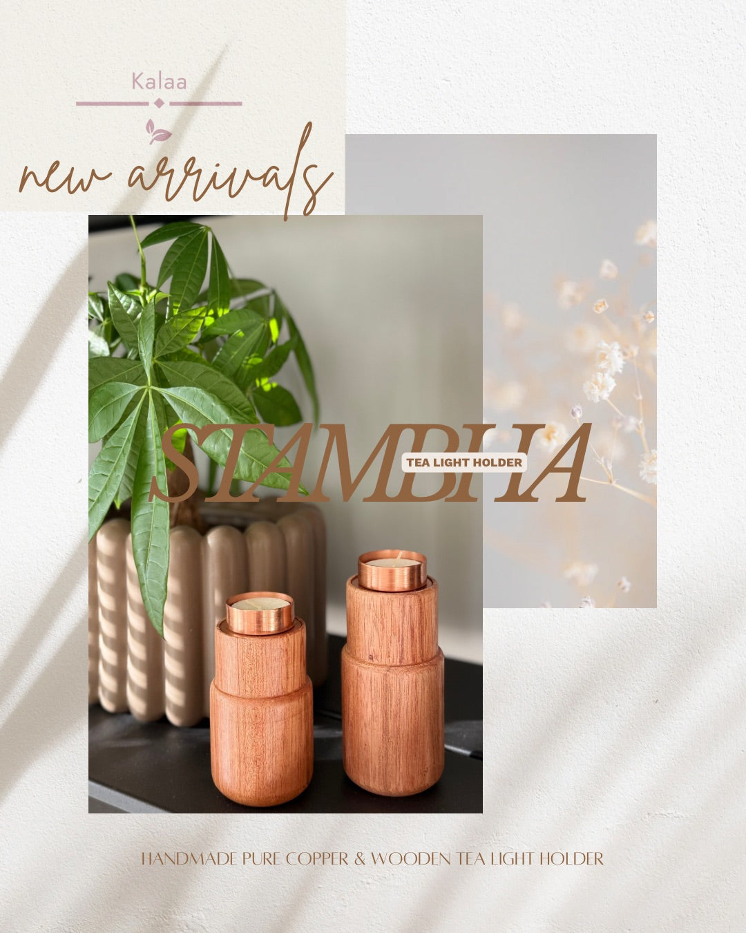 Stambha Tealight Holder