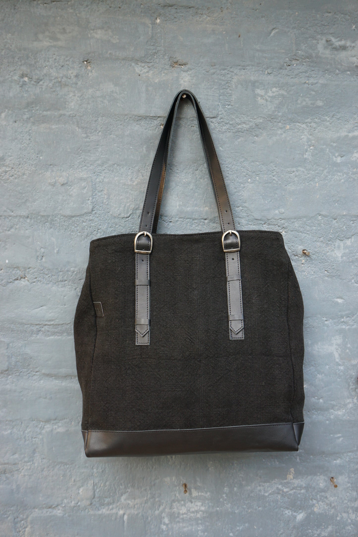 Kalaa Bass Tote | Håndlaget Totebag i Jute | Bærekraftig Indisk Håndverk